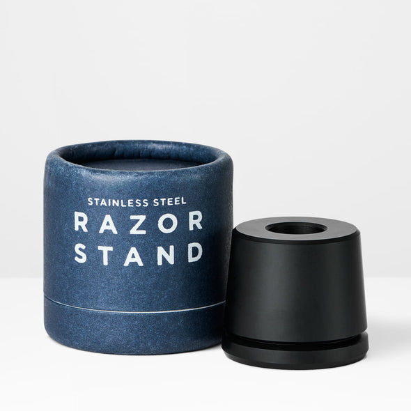 Beard & Blade Premium Razor Stand Matte Black 13.4mm