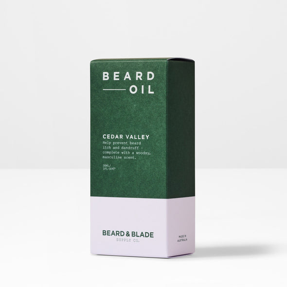 Beard & Blade Beard Oil Cedar Valley 30ml