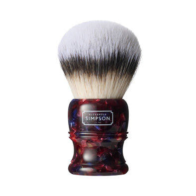 Simpsons Sovereign Fibre Shaving Brush Trafalgar T3 Maple Glow