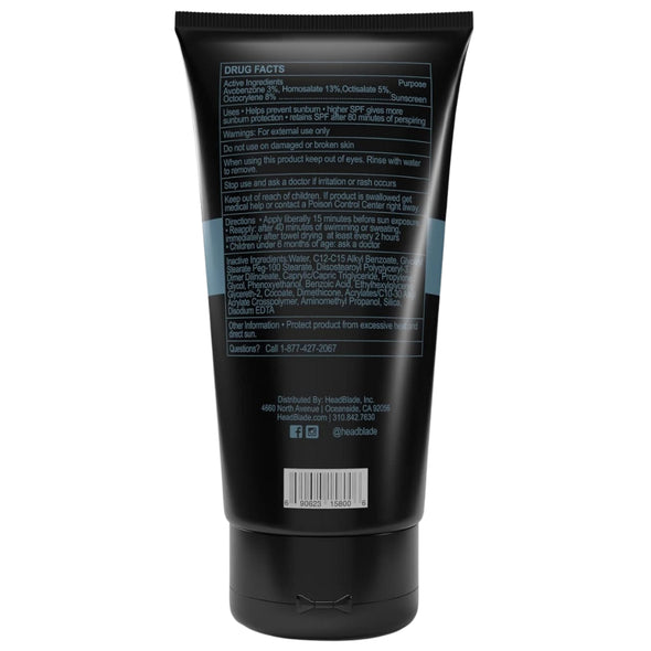 HeadBlade HeadLube SPF 50+ Lotion & Sunscreen 148ml