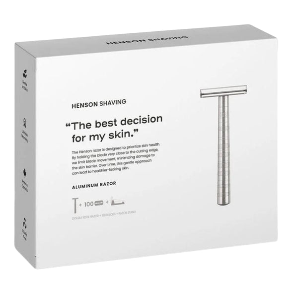 Henson Shaving AL13 Aluminium Safety Razor Kit