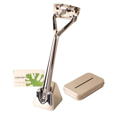 Leaf Shave The Leaf Razor Kit Chrome