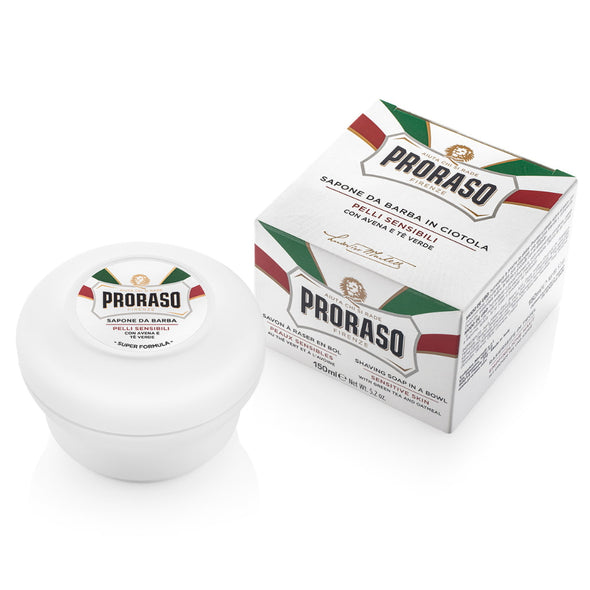 Proraso Green Tea & Oatmeal Sensitive Shaving Soap 150ml