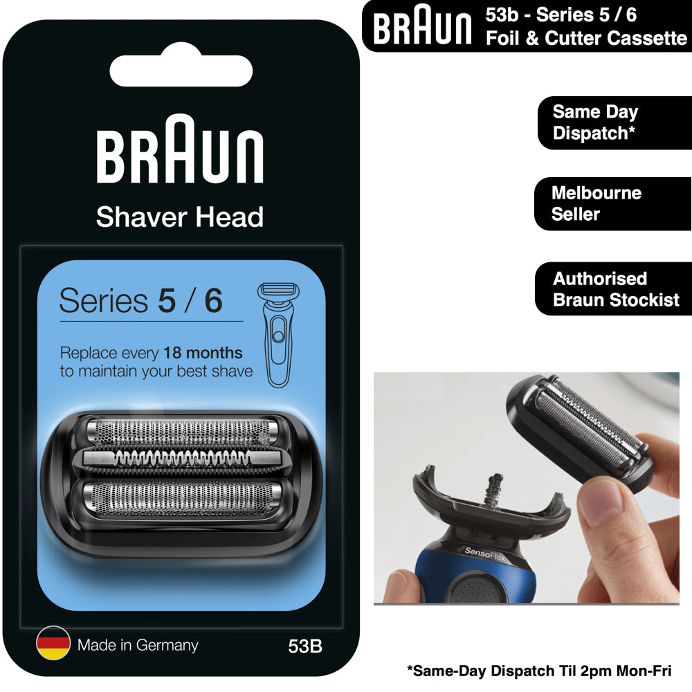Braun Series 5/6 Electric Shaver Replacement Head 53B