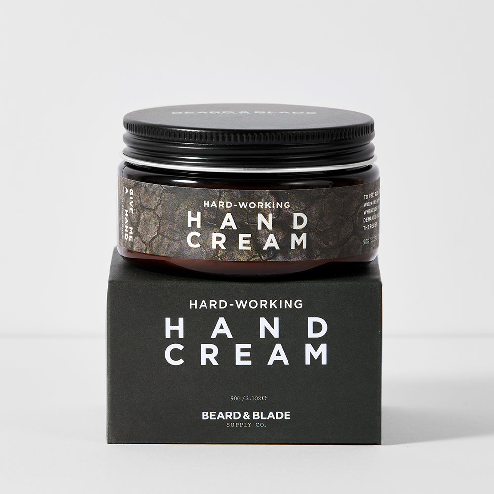 Mens working hand deals cream